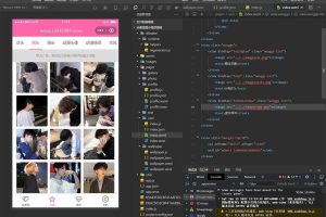 头像套图壁纸小程序源码带流量主
