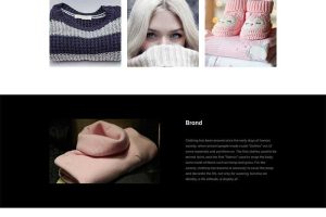 英文外贸网站源码下载 响应式女装服装类外贸网站 pbootcms模板