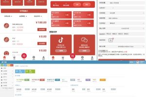 抖音在线点赞任务发布接单运营平台PHP网站源码下载