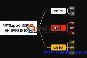 冷门吸金平台，纯粹每天输送100名优质年轻创业粉丝
