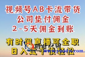 采用视频号独家AB卡直播技术带货。 一键发布视频，直接拿单。