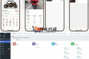 「二手摩托车交易小程序」FastAdmin源码-UniApp多端|含车况检测/在线预约/电子合同